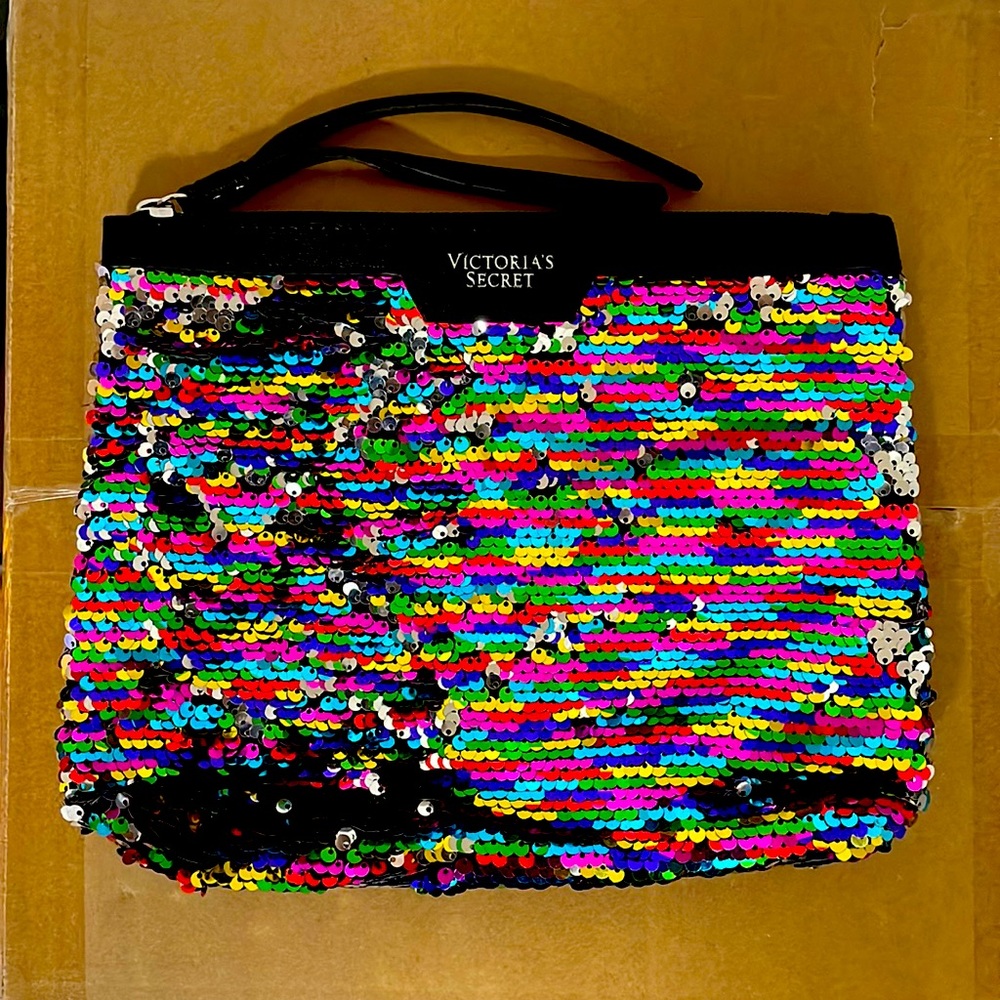 Sequined Pouch